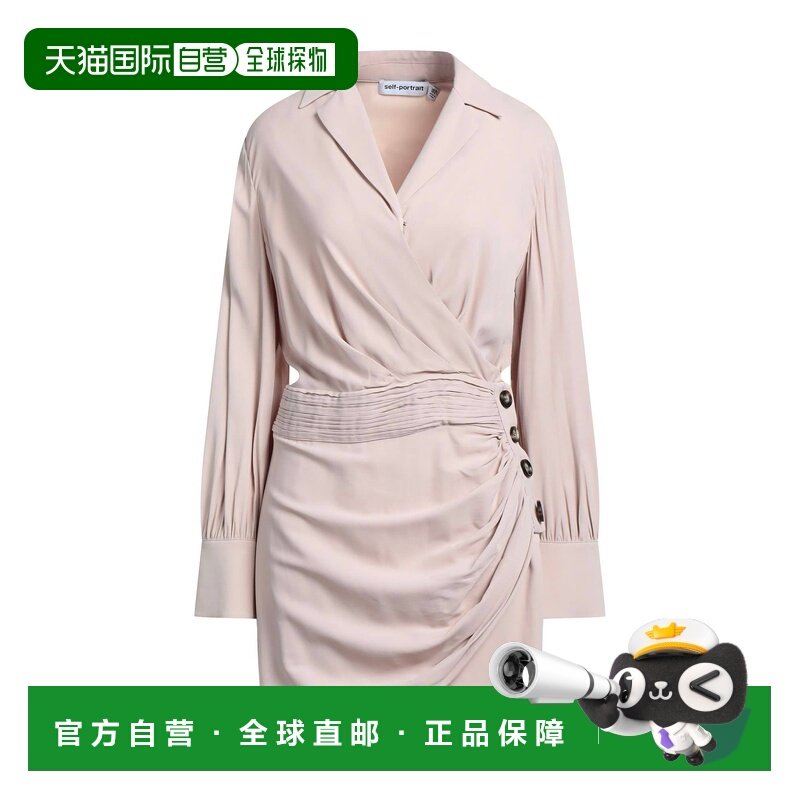 1h可退 潮奢 Self-Portrait 女士 缠绕式连衣裙 pink粉色 舒适时,女装/女士精品,连衣裙,淘宝优惠券,粉丝福利购,淘宝优惠卷