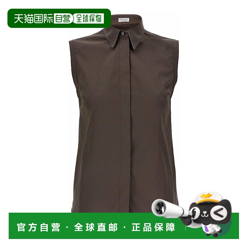 1h可退 BRUNELLO CUCINELLI 女士衬衫 M0091MA616C8705 SS2025
