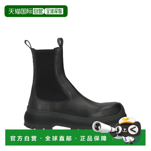 Jil Sander 吉尔 桑达 男士 脚踝靴 black黑色 舒适时尚