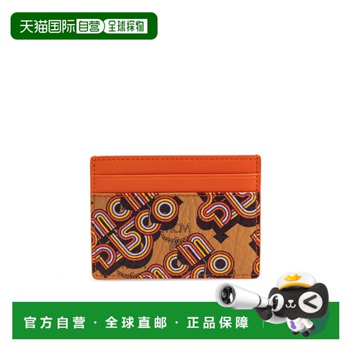 MCM 女士卡包 MXAGATA030CO AW2026 花色 Cardholder with logo