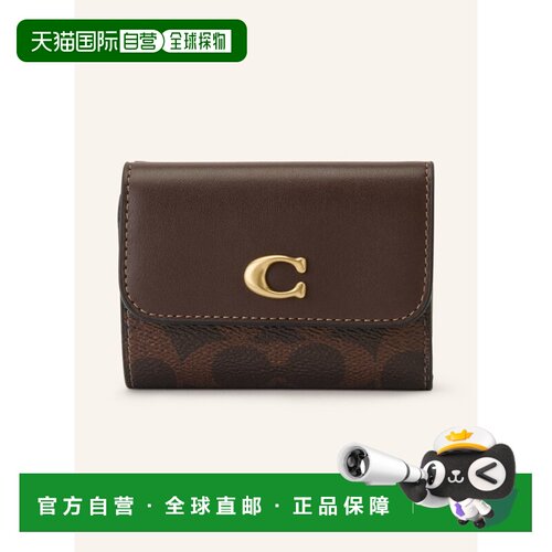 1h可退 COACH 女士钱包 100324610615000 CO 花色 Wallet蔻驰