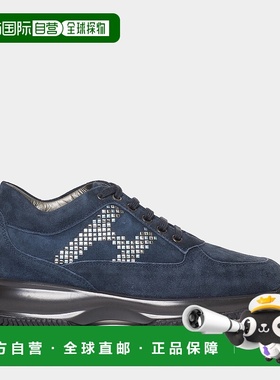 HOGAN 女士运动鞋 HXW00N0DD00CROU805BLU SS2025