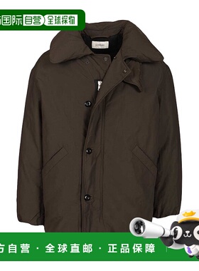 LEMAIRE 男士大衣 OW1164LF1019BR507 AW2025 灰色夹克