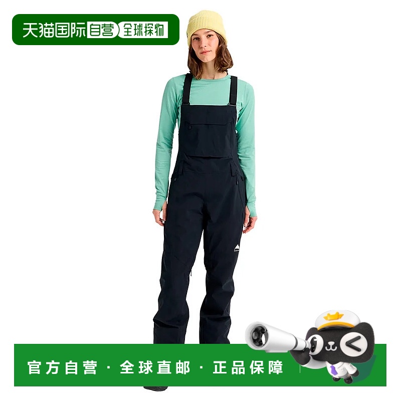 BURTON Reserve 2L 弹力修身背带加长裤 中性户外滑雪裤背带裤