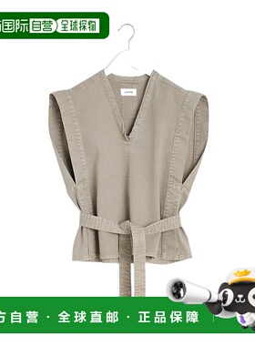 LEMAIRE 女士T恤 TO1227LD1043BG223 SS2025 灰色