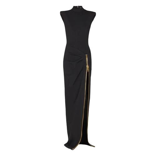 1h可退 BALMAIN 女士连衣裙 FF0RP900JL050PA AW2025 黑色