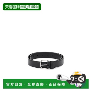 女士腰带 ROW W1283L60BLPL Classic徽标皮带 1h可退 黑色 THE