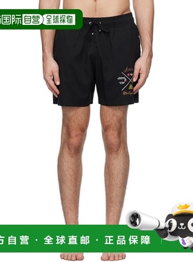 1h可退 潮奢 AMIRI 男士 黑色 Pool Cue 泳裤 AMSWTK1026