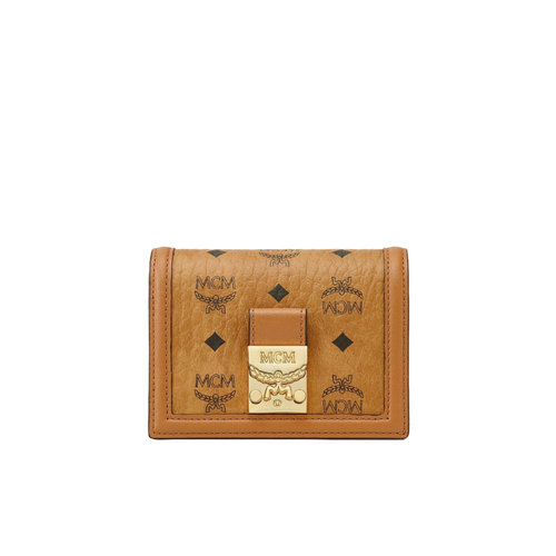 MCM 女士钱包 MYSESXT03CO001 SS2026 棕色 Visetos印花Tracy钱包