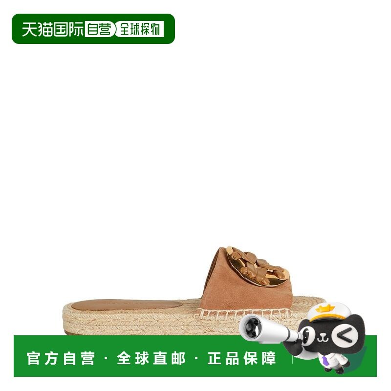 1h可退 潮奢 Tory Burch 托里 伯奇 女士 帆布面凉鞋,女鞋,休闲凉鞋,淘宝优惠券,粉丝福利购,淘宝优惠卷