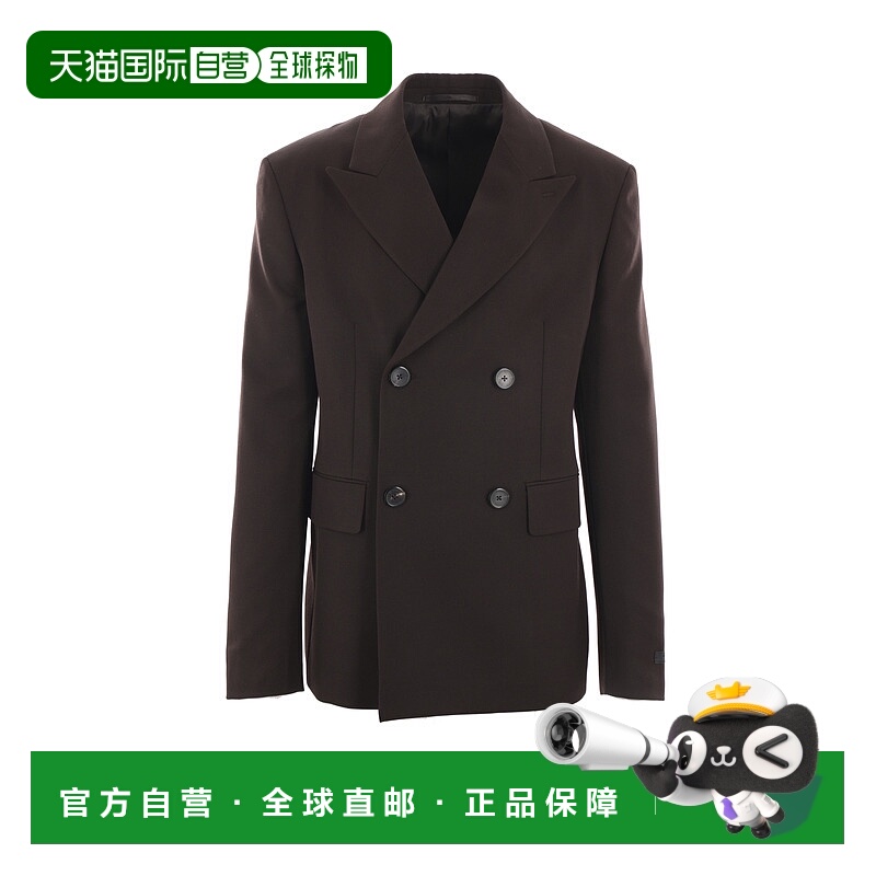 1h可退 潮奢 Prada 普拉达 男士 雙排扣西裝外套 UGI302SOOO11A6
