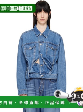 1h可退 潮奢 Magliano 女士 蓝色 Livello 牛仔夹克 T78016631