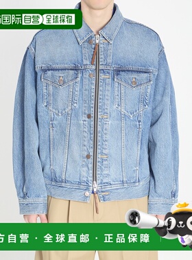 CELINE 男士夹克 RV14T930FGDO5 SS2026 蓝色 Jackets & Coats