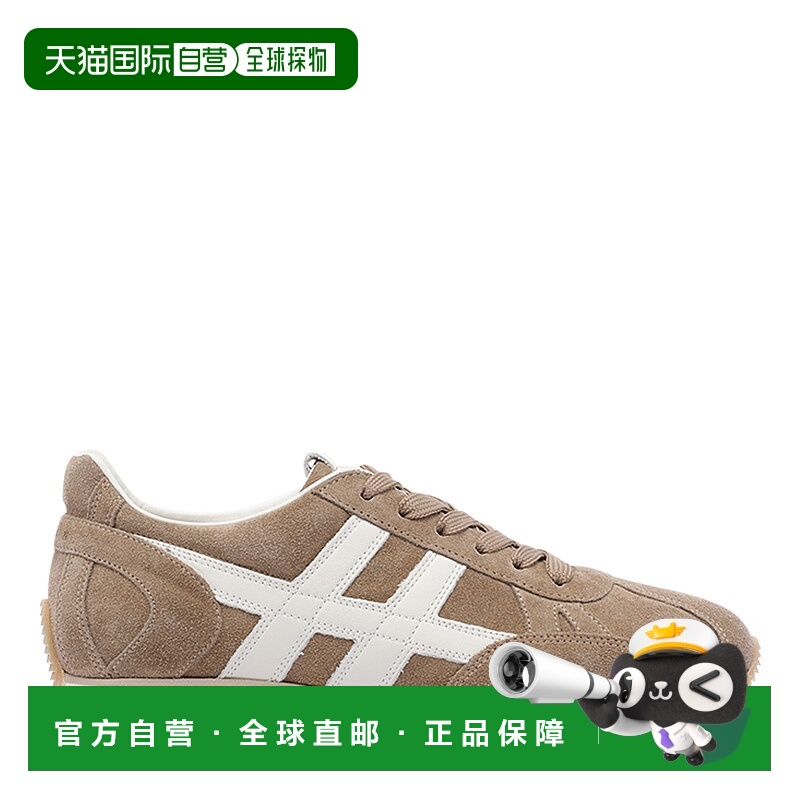 1h可退 HOGAN 男士休闲鞋 HXM6710FP0IUHO9981 AW2025 棕色