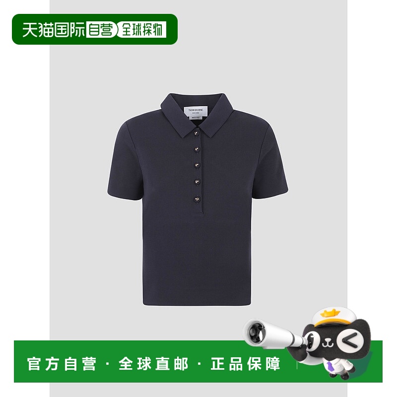 1h可退 THOM BROWNE 女士POLO衫 FJP111AJ0215415 AW2025