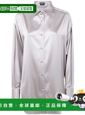 1h可退 TOM FORD 女士衬衫 CA3211FAX881IG606 AW2025 灰色