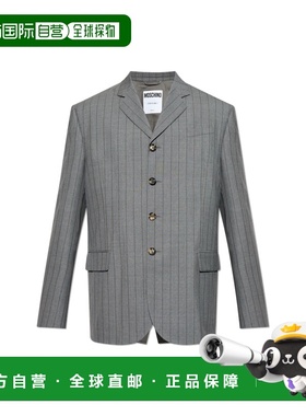 MOSCHINO 男士夹克 251ZZJ050402161508 SS2025 灰色