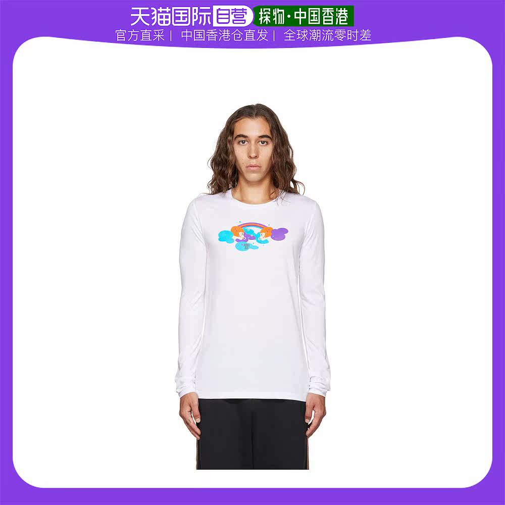 香港直邮潮奢 Anna Sui 安娜苏 男士Anna Sui  独家发售白色印花