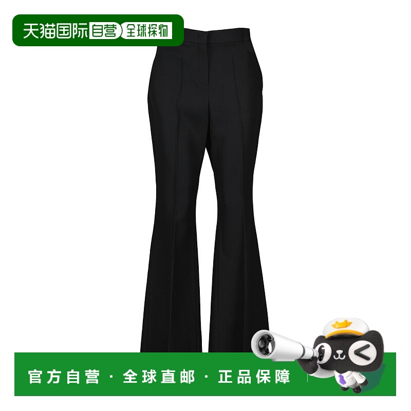 1h可退 FENDI 女士运动裤 FR6648AJYFF0GME AW2025 黑色 高腰休闲