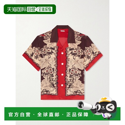 Bode/Storybook Camp-Collar男士衬衫 【付后1h可退】