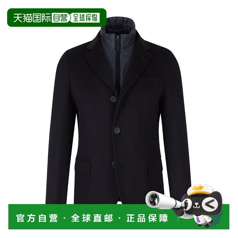 HERNO 男士夹克 GA0098U380209290 AW2023 黑色