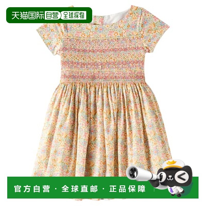 1h可退 潮奢 Bonpoint 女童 丝硬缎棉质连衣裙童装