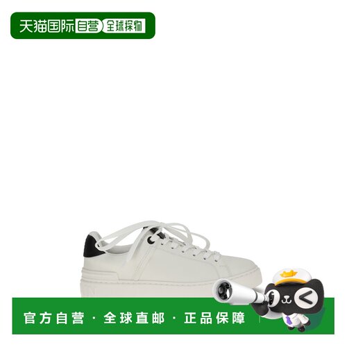 Balmain 巴尔曼 女士 B-Court 小牛皮运动鞋 GN0VI690LVTR