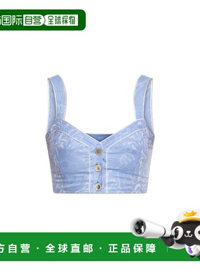 1h可退 ETRO 女士背心吊带 WRJA010199TJ562B1581 SS2025 蓝色