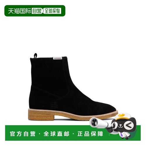 Represent 男士靴子 MLM91144201BLACK AW2025 黑色 支付后1h可退