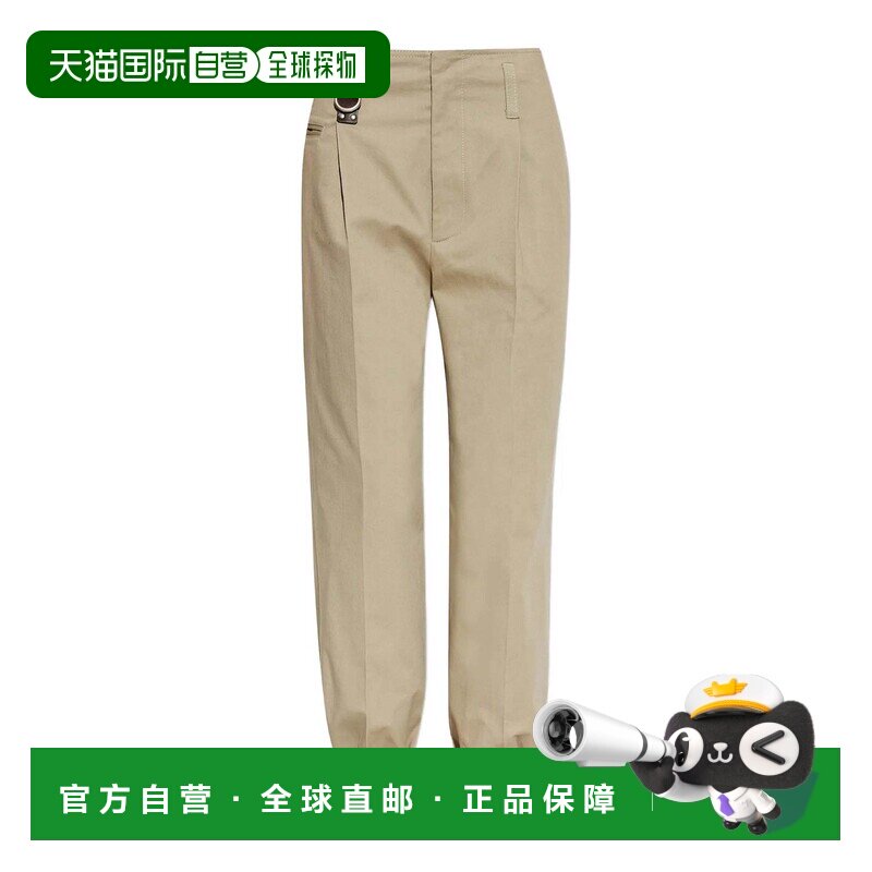 MOSCHINO 女士休闲裤 031304190515 SS2026 卡其色 Pants图片