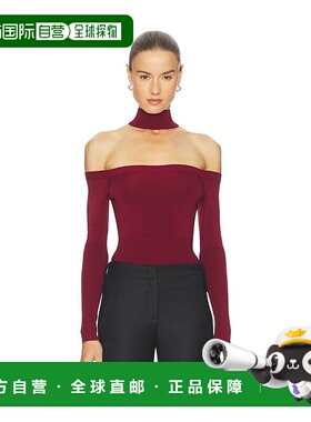 1h可退 潮奢 Simkhai 女士 Lila 露肩上衣 6252037K半高领针织衫