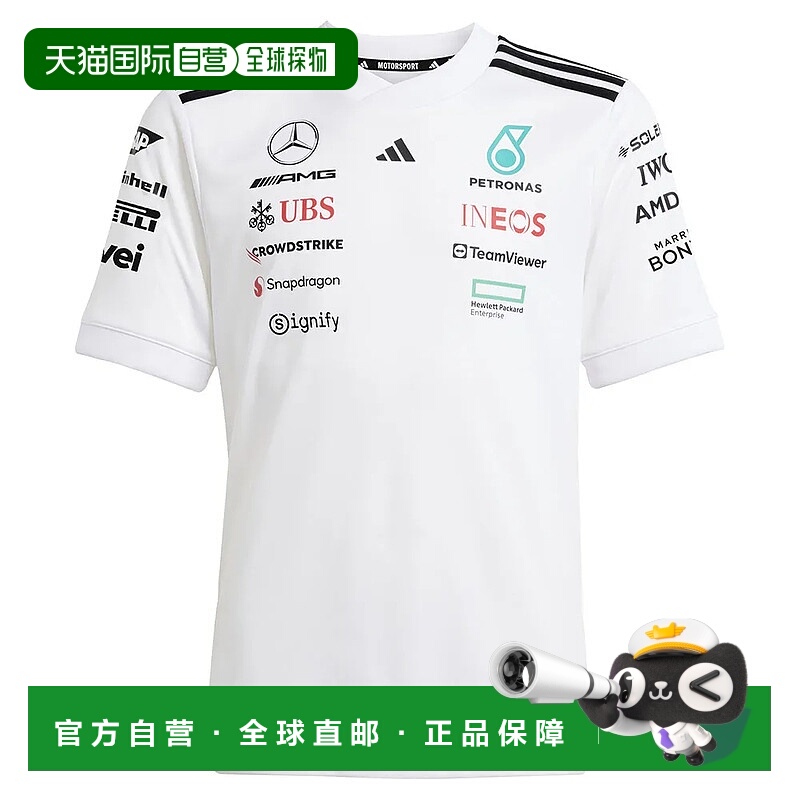 ADIDAS Mercedes AMG Petronas F1 Team 短袖T恤 中性球衣