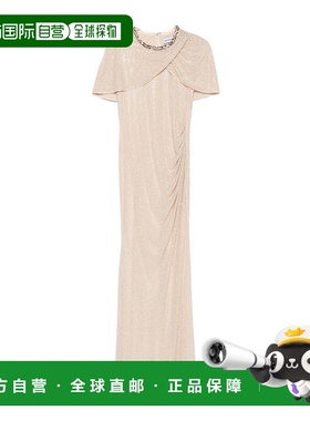 1h可退 SELF-PORTRAIT 女士连衣裙 RS26502XCH SS2026 米白色