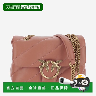 PINKO 女士斜挎包 100039A0F2L21Q AW2025 棕色 LOVE PUFF CLASSI