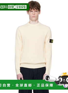 1h可退 潮奢 Stone Island 石头岛 男士 灰白色 5100053 Full Rib