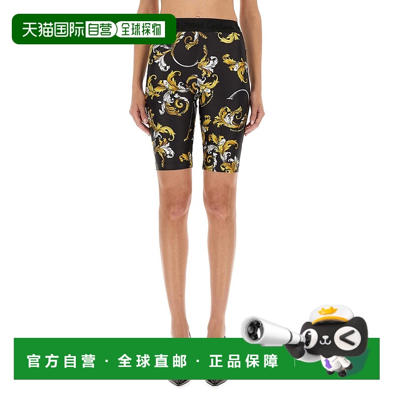 1h可退 VERSACE JEANS 女士短裤 78HAC106JS470G89 SS2025