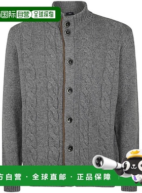 HERNO 男士衬衫 MC000182U71024 AW2024 灰色 Herno Man Cardigan