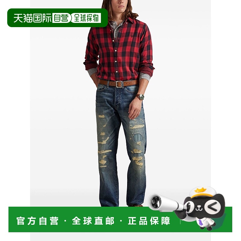 1h可退 POLO RALPH LAUREN 男士衬衫 710P00517001 AW2025