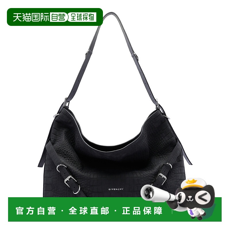 1h可退 GIVENCHY 男士斜挎包 BK50C7K1XZ001 AW2024 黑色纪梵希