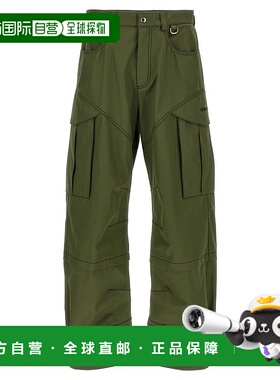 OFF-WHITE 男士休闲裤 OMCF042F24FAB00158105810阔腿裤直筒裤