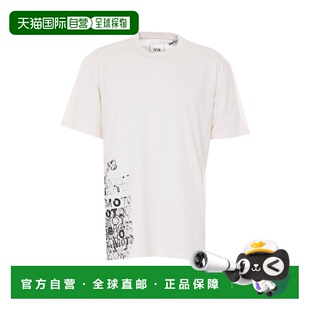 Y-3 男士T恤 KR2224WHITE SS2026 白色 Y-3 GFX COTTON T-SHIRT