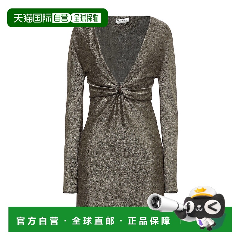 1h可退 潮奢 Saint Laurent 圣罗兰 女士 紧身连衣裙