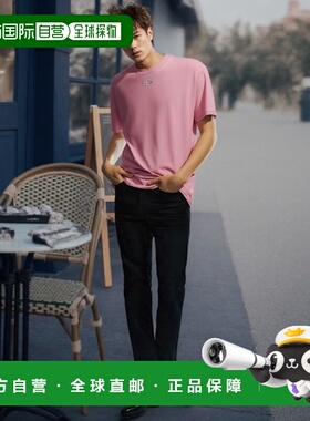 DIESEL 男士T恤 A161460CPAJ3DM SS2025 粉红色 短袖T恤