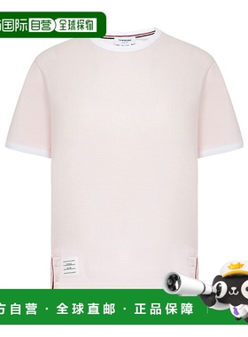 THOM BROWNE 女士T恤 FJS075A00042680 SS2025 粉红色