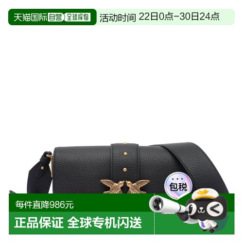 PINKO 女士单肩包 104340A2OXZ99Q CO 黑色 MINI 