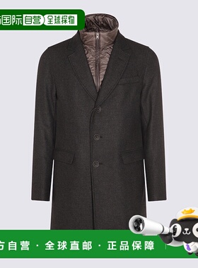HERNO 男士大衣 CA000202U33432R9490 AW2025 灰色男装夹克西装