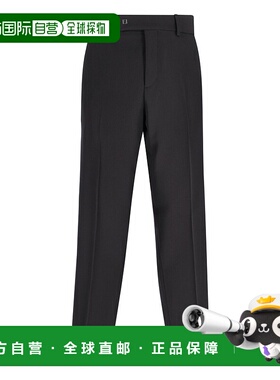 1h可退 潮奢 Fendi 芬迪 男士 直筒修身煙管褲 FB1089ASCB男装