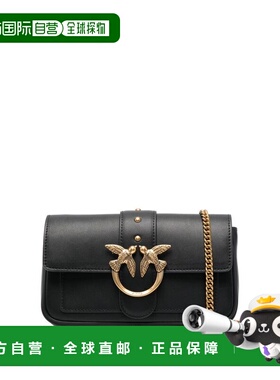 PINKO 女士斜挎包 100061A0F1Z99O CO 黑色单肩包