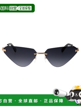 1h可退 DSQUARED2 女士太阳镜 D20108SRHL9O SS2025 黑色 D2 0108