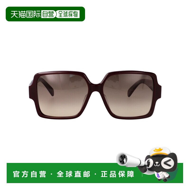 CELINE 女士太阳镜 CL40316U69F CO 棕色 太阳镜配饰全框图片